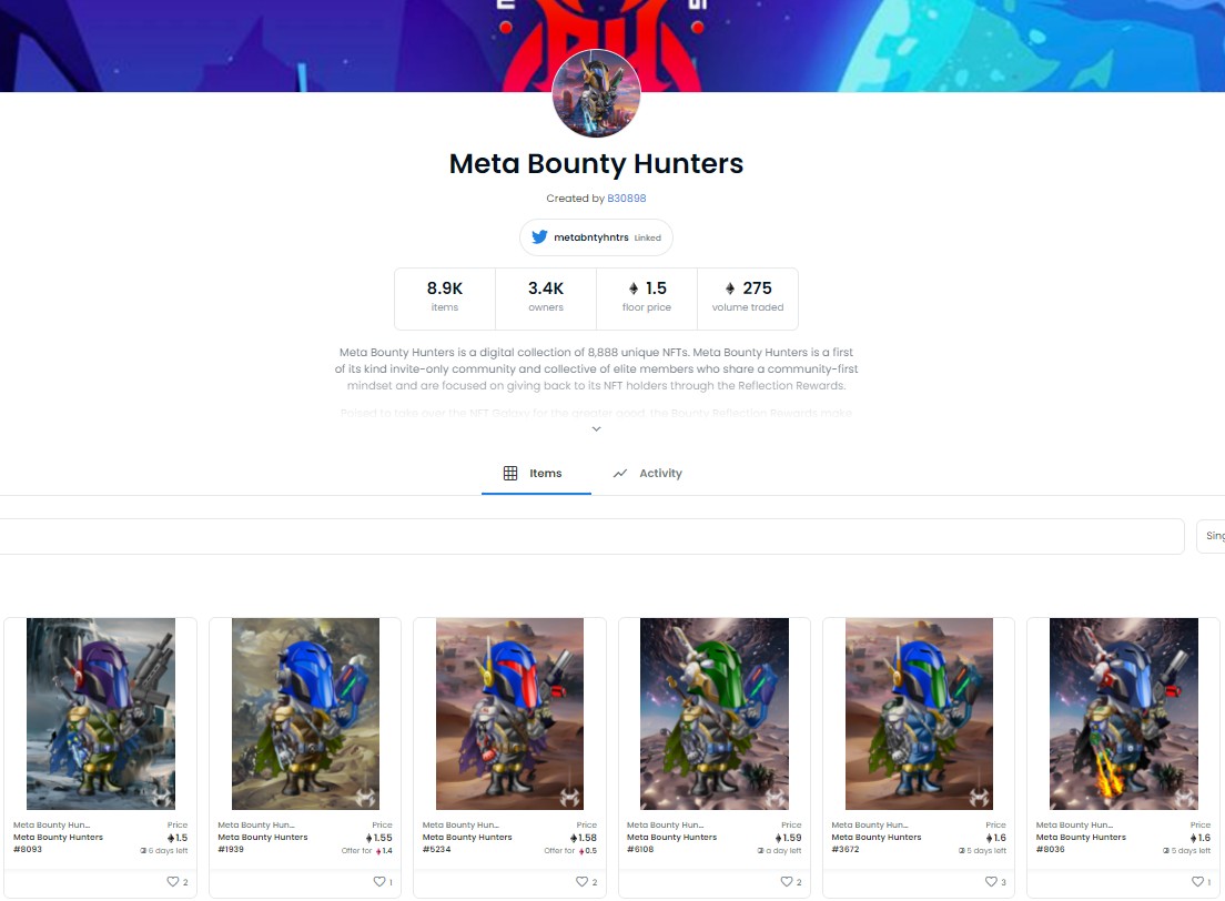 meta bounty hunters отзывы